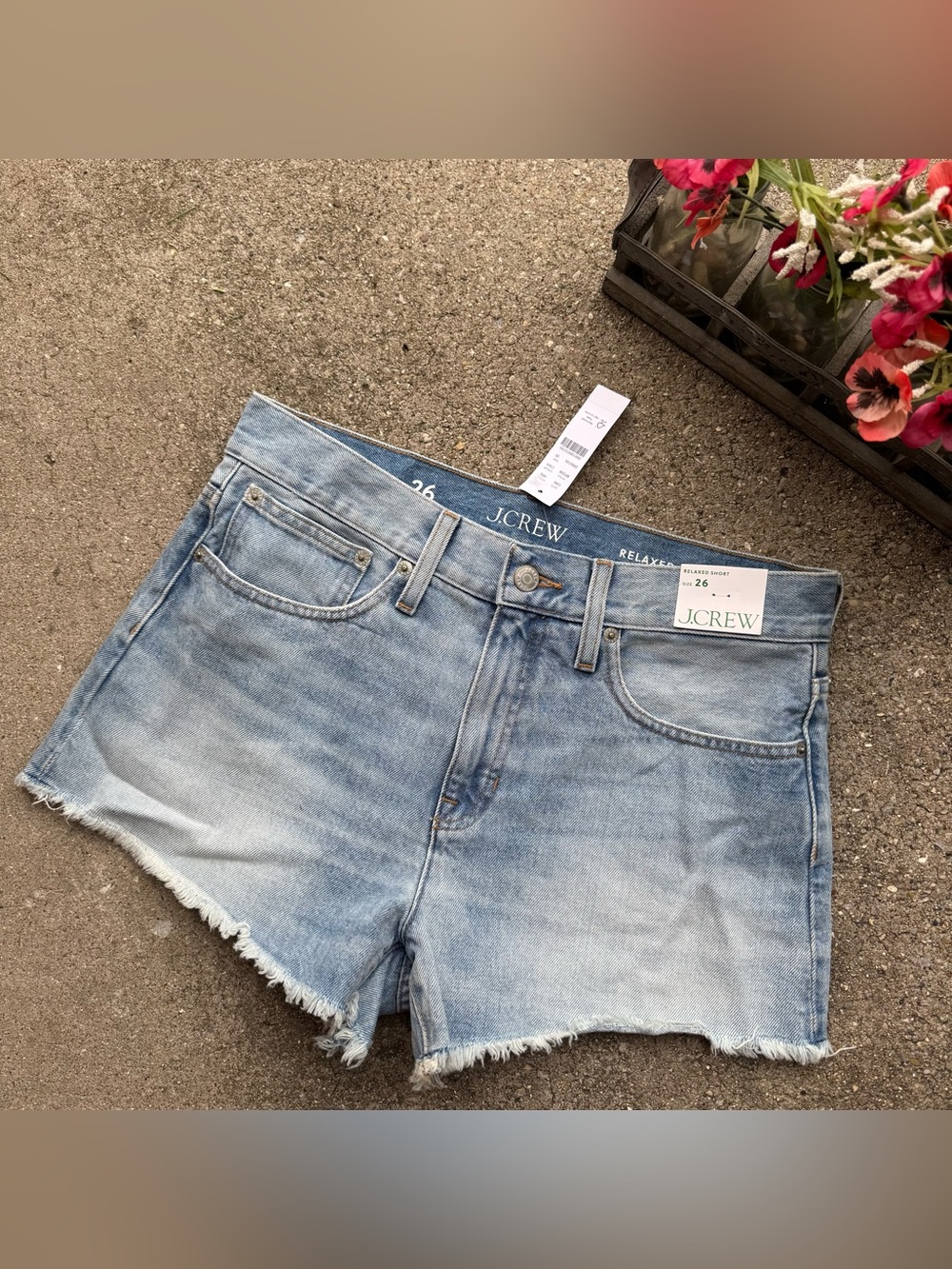 NWT J.Crew Jean Shorts Size 26